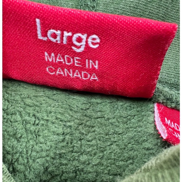 Supreme New York Men’s Size L Pine Green Cotton Hoodie - Picture 10 of 13